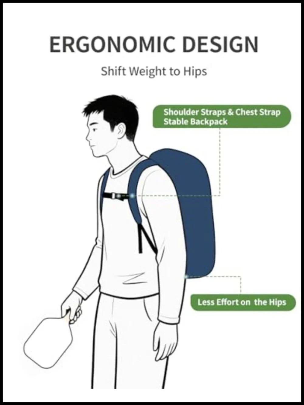 Waterproof Pickleball Backpack with Shoe Compartment & Fence Hook, 30L